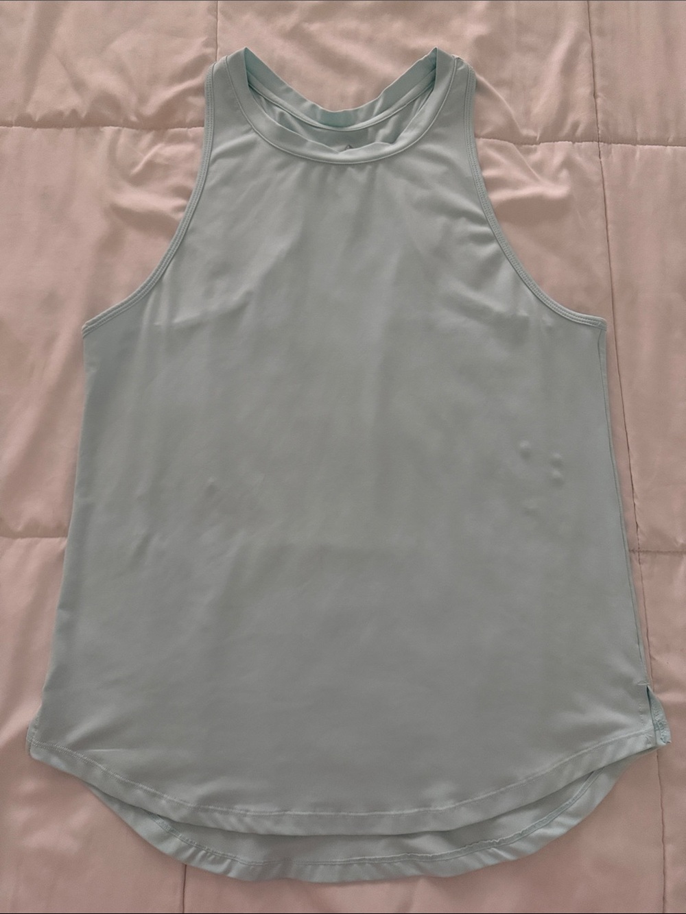 Light Blue, Olive Green and Black Women's Racerback Tank Top - Performance Fit - Picture 3 of 3